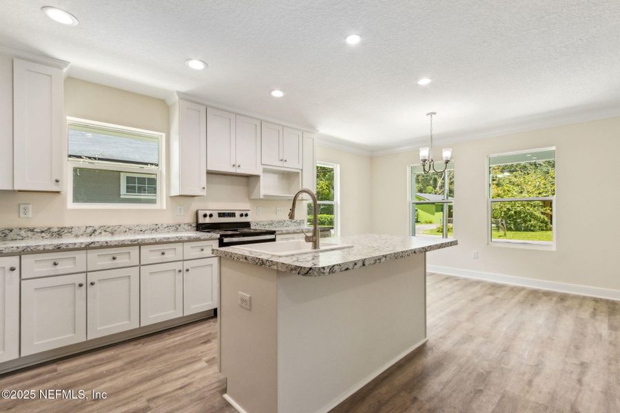 Furnished interior view inside a new home in , Jacksonville (Image 6).