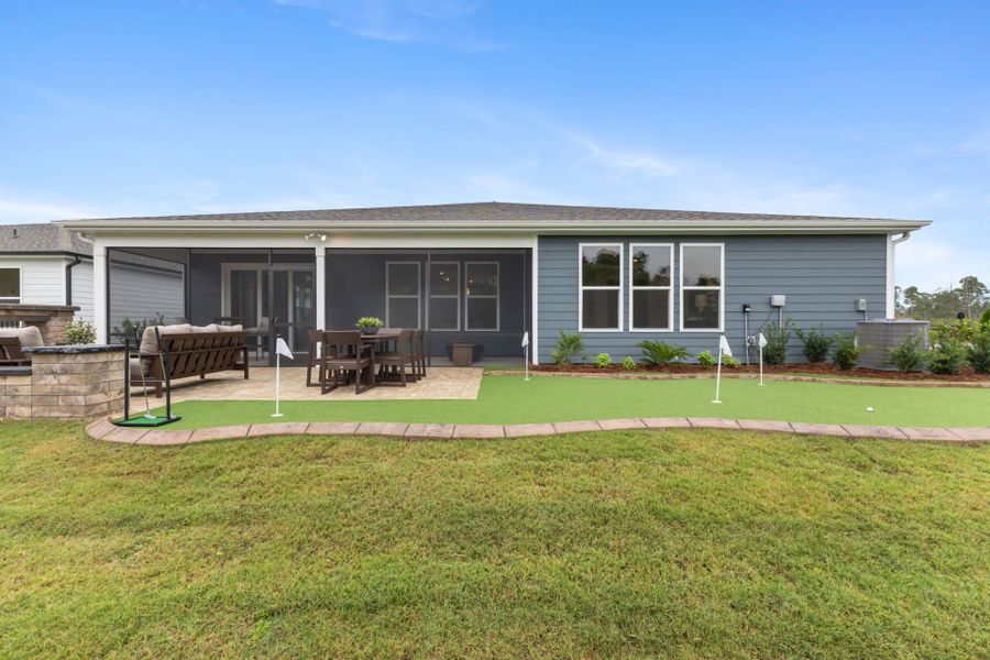 Representative exterior details of a home built from the Renown by Del Webb in Del Webb Ocean Isle Beach, Shallotte (Image 4).