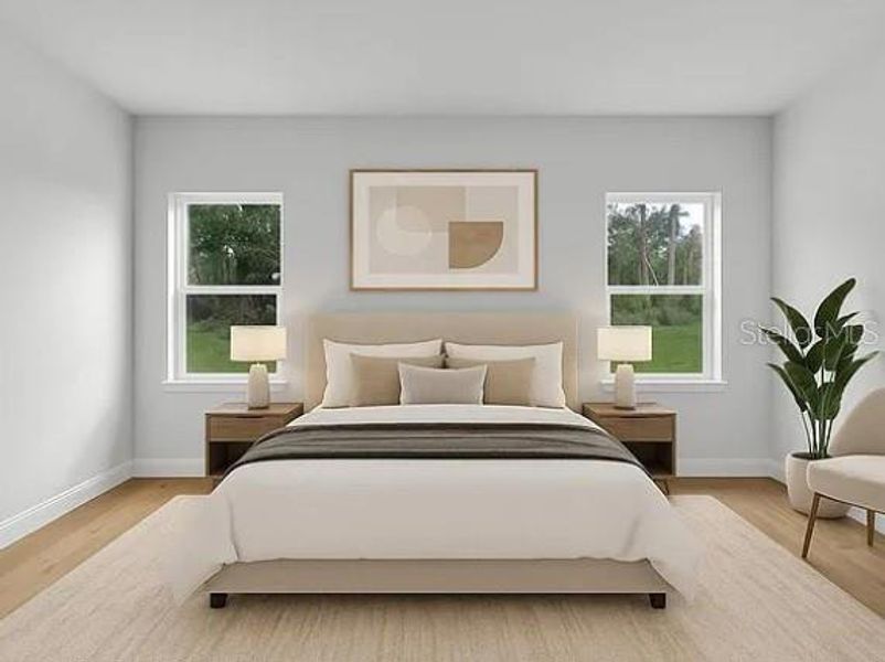 Furnished interior view inside a new home in , Ocala (Image 7).