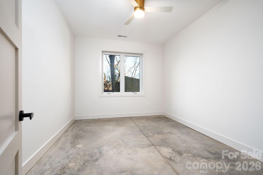 Large Lower-Level Bedroom