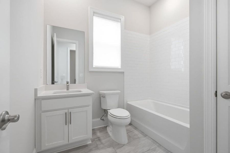 Furnished interior view inside a new home in , Woodstock (Image 11).