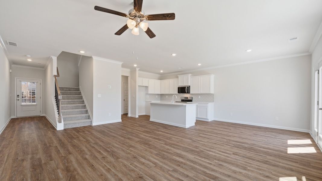 Spacious, unfurnished interior of a new home in Independence Villas and Townhomes, Loganville (Image 13).