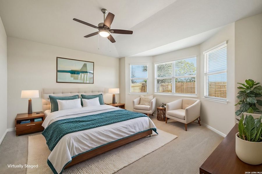 Furnished interior view inside a new home in Thomas Pond, San Antonio (Image 5).