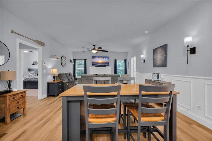 Furnished interior view inside a new home in , Lavonia (Image 9).