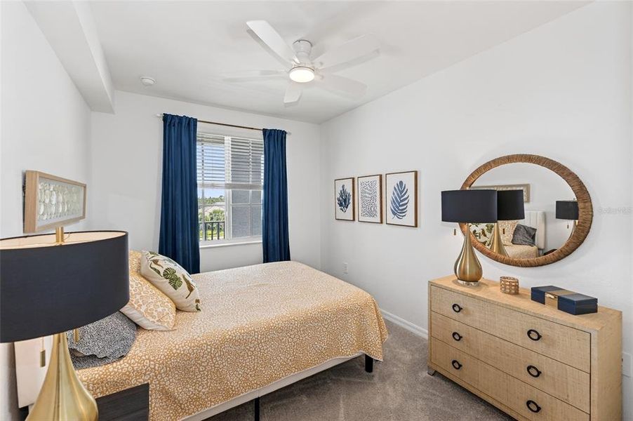 Furnished interior view inside a new home in Wellen Park Golf & Country Club, Venice (Image 27).