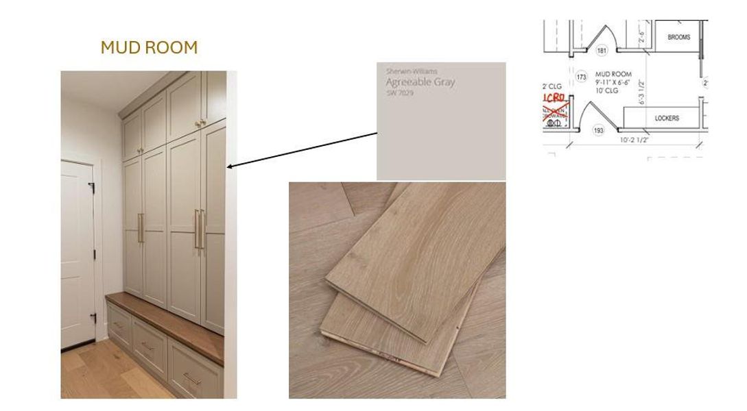 Sample of building materials used in homes in , Chappell Hill (Image 5).