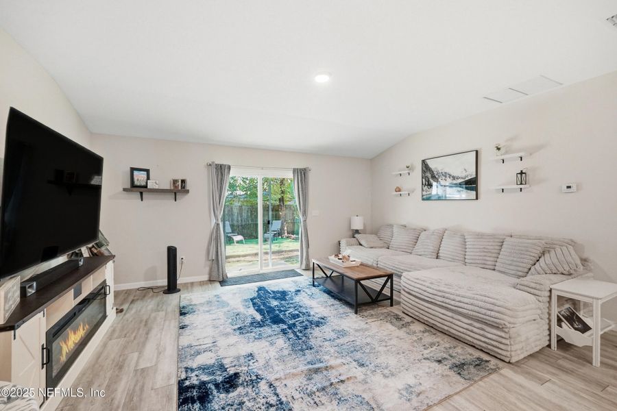 Furnished interior view inside a new home in , Jacksonville (Image 23). Furnished interior view inside a new home in , Jacksonville (Image 23).