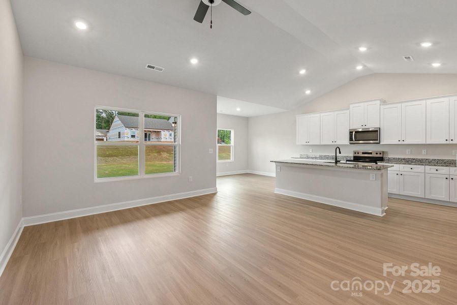 Spacious, unfurnished interior of a new home in Ascot Woods, Charlotte (Image 18). Spacious, unfurnished interior of a new home in Ascot Woods, Charlotte (Image 18).