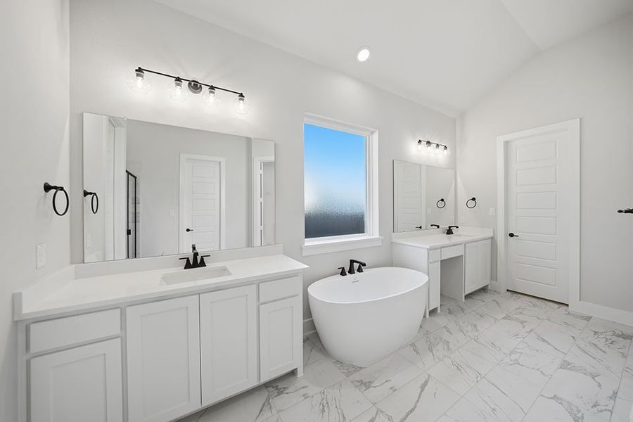 Furnished interior view inside a new home in Quail Hollow, Rockwall (Image 12).