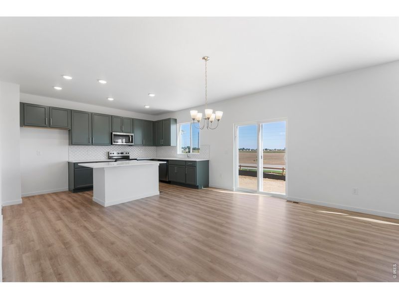 Furnished interior view inside a new home in Granary, Johnstown (Image 7).