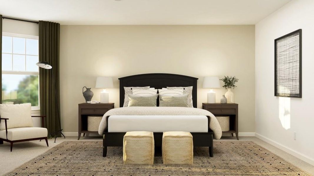 Furnished interior view inside a new home in Deer Valley, Canton (Image 20).