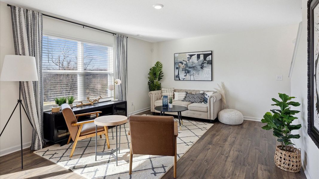 Furnished interior view inside a new home in Emory Creek, Harriman (Image 9).