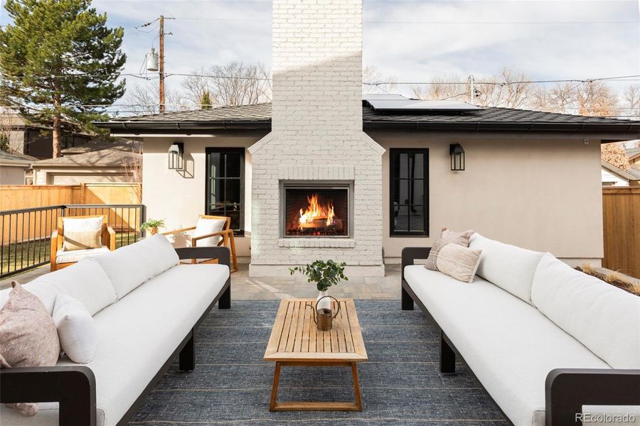 Exterior details and patio area of a home in , Denver (Image 25).