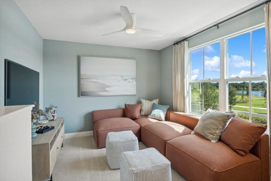 Furnished interior view inside a new home in , Stuart (Image 32).