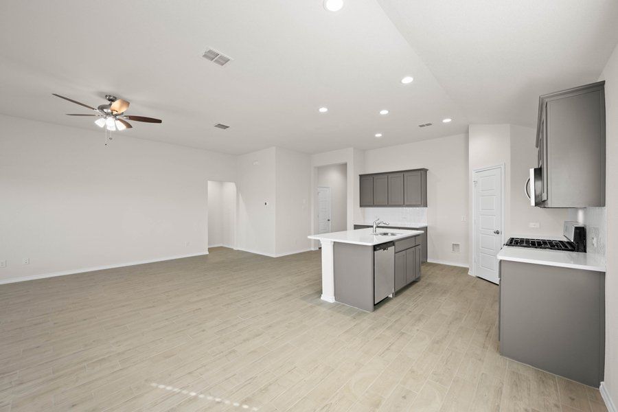 Representative exterior photo of a completed home built from the Cheyenne by Impression Homes in ValleyBrooke, Mesquite, TX (Image 10).