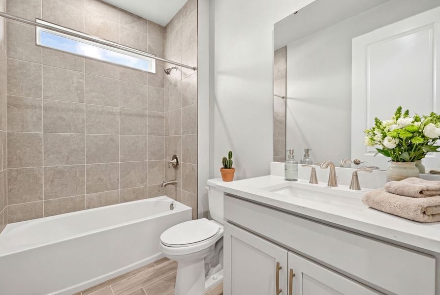 Furnished interior view inside a new home in Windwater, Parrish (Image 13).