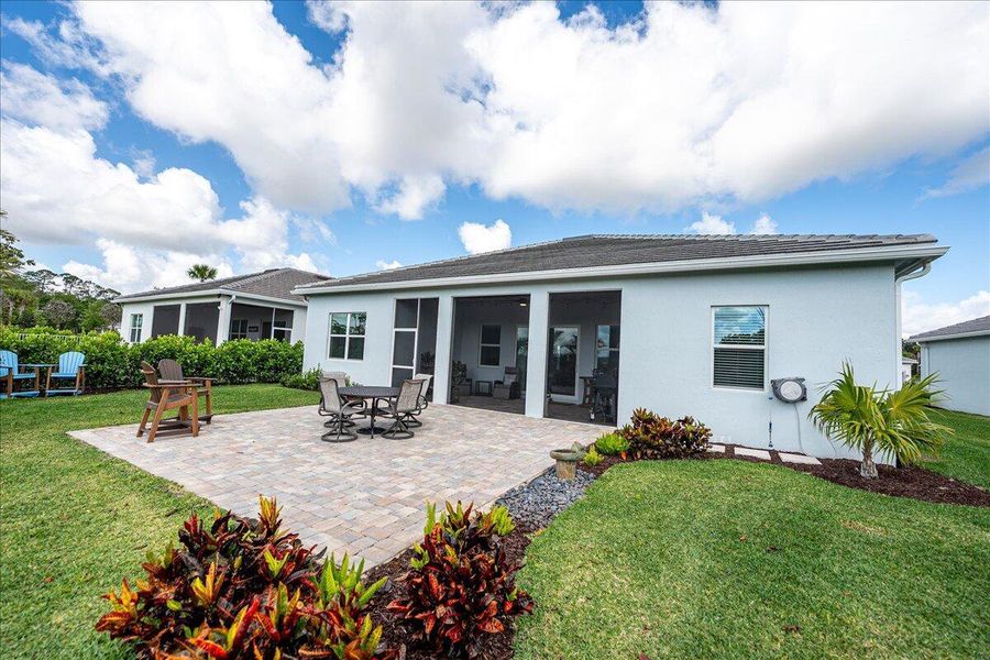 Exterior details and patio area of a home in , Stuart (Image 19).
