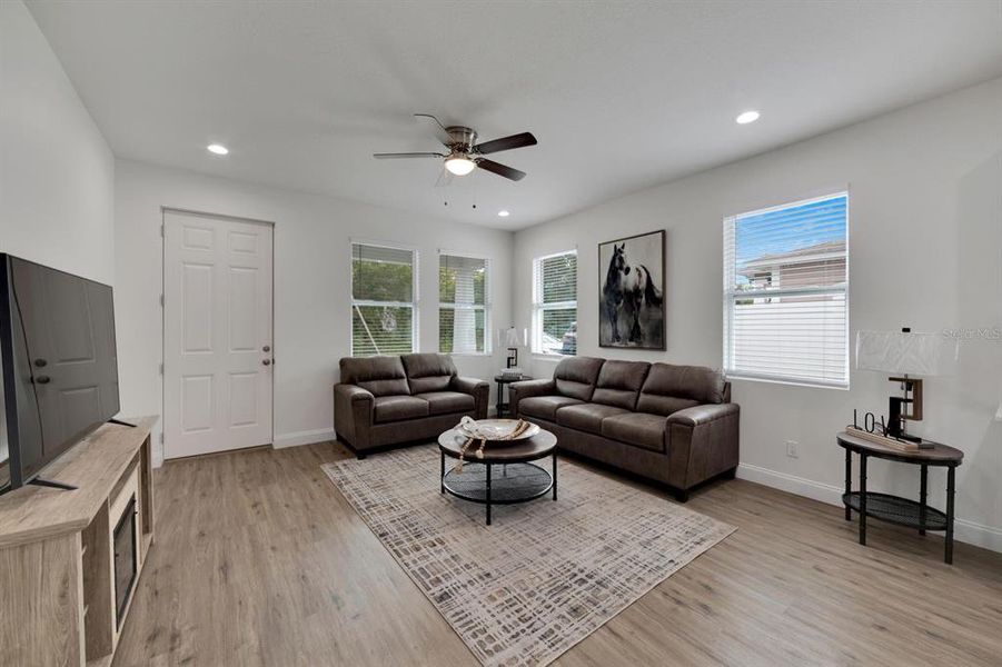 Furnished interior view inside a new home in , Tampa (Image 11).