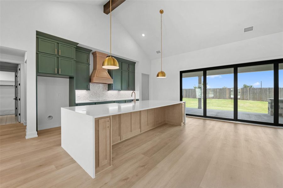 Furnished interior view inside a new home in King Oaks, Salado (Image 7). Furnished interior view inside a new home in King Oaks, Salado (Image 7).