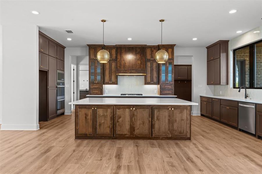 Furnished interior view inside a new home in Eagles Bluff, Hudson Oaks (Image 13).