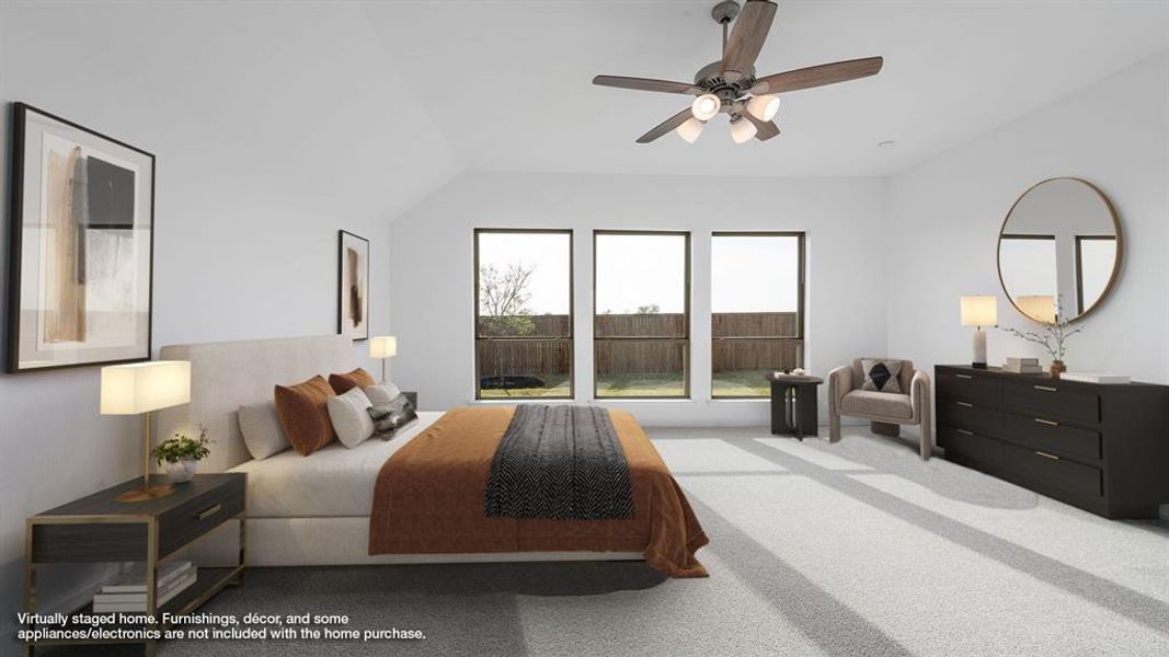 Furnished interior view inside a new home in Devonshire 55', Forney (Image 10).