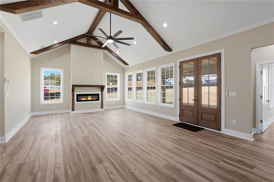 Spacious, unfurnished interior of a new home in , Stone Mountain (Image 21).