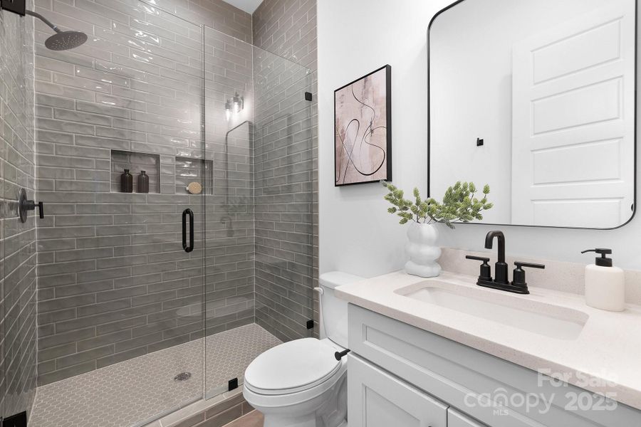 Furnished interior view inside a new home in , Lancaster (Image 36).