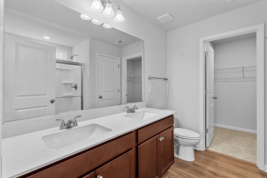 Furnished interior view inside a new home in Hanes Lake, Winston-Salem (Image 13).
