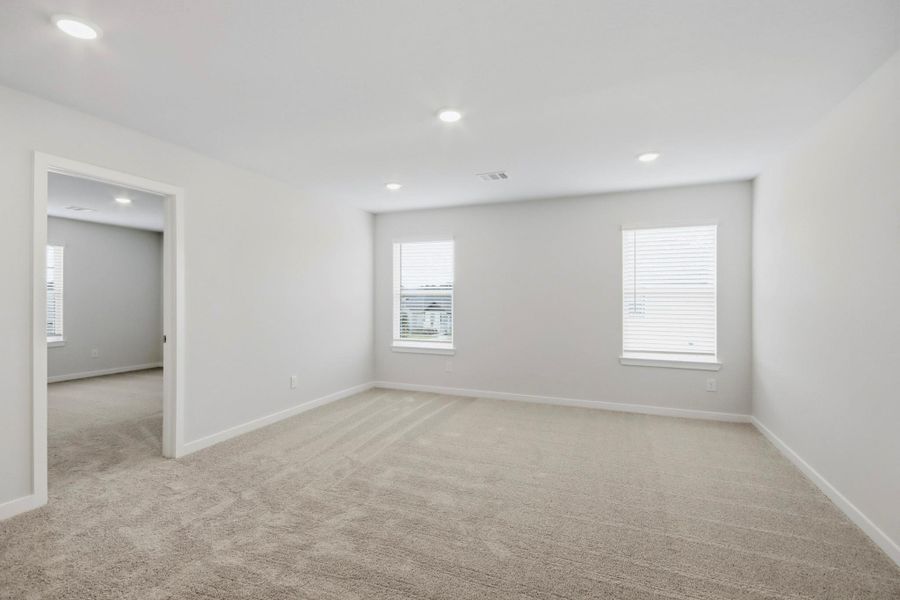 Spacious, unfurnished interior of a new home in Caney Mills, Conroe (Image 16). Spacious, unfurnished interior of a new home in Caney Mills, Conroe (Image 16).