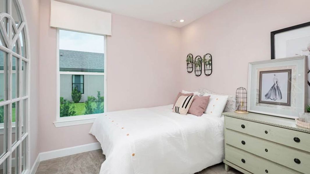 Representative furnished interior of a home built from the Allora by Taylor Morrison in Esplanade at Wellen Park, Englewood (Image 9). Representative furnished interior of a home built from the Allora by Taylor Morrison in Esplanade at Wellen Park, Englewood (Image 9).