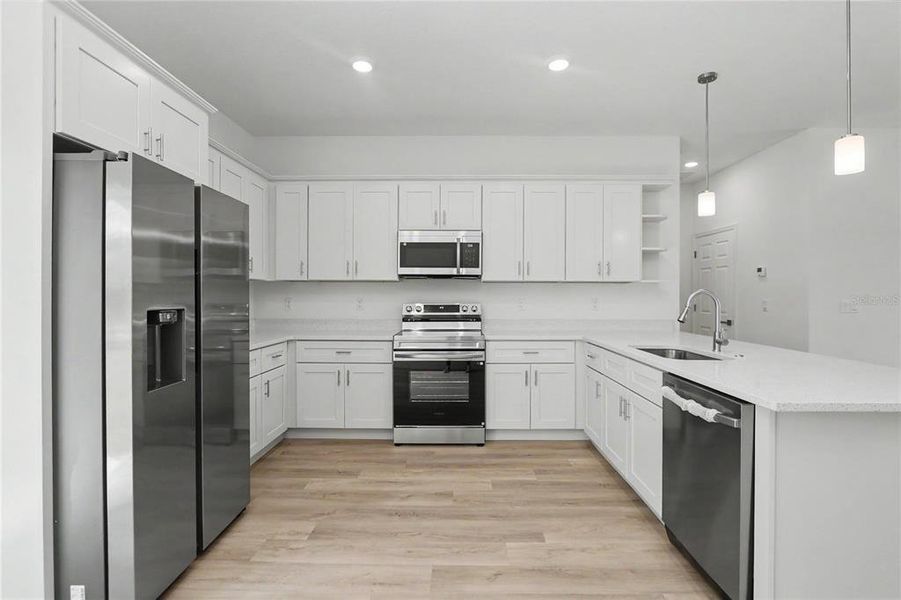 Furnished interior view inside a new home in , Citrus Springs (Image 5).