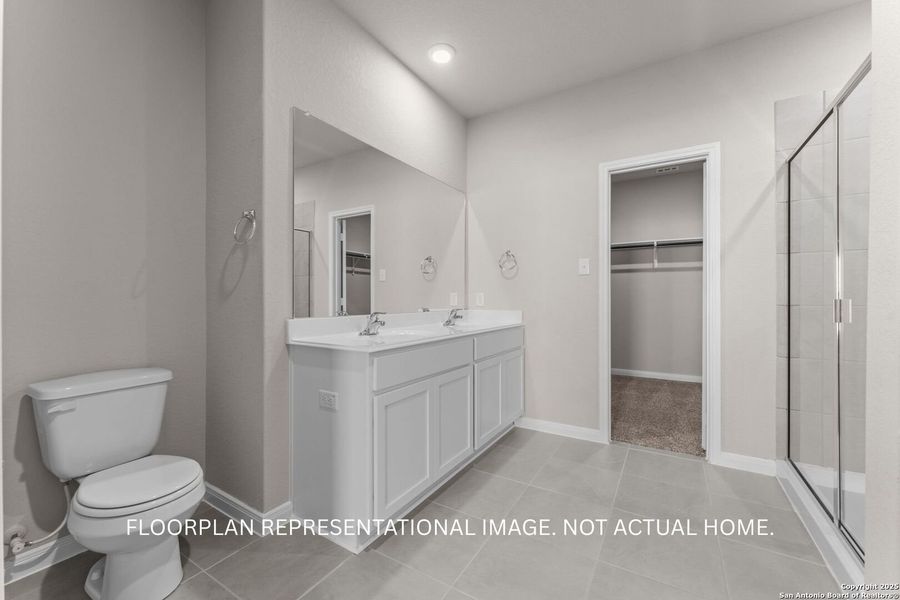 Furnished interior view inside a new home in Park Place, New Braunfels (Image 4).