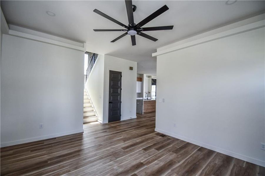 Spacious, unfurnished interior of a new home in , Atlanta (Image 55).