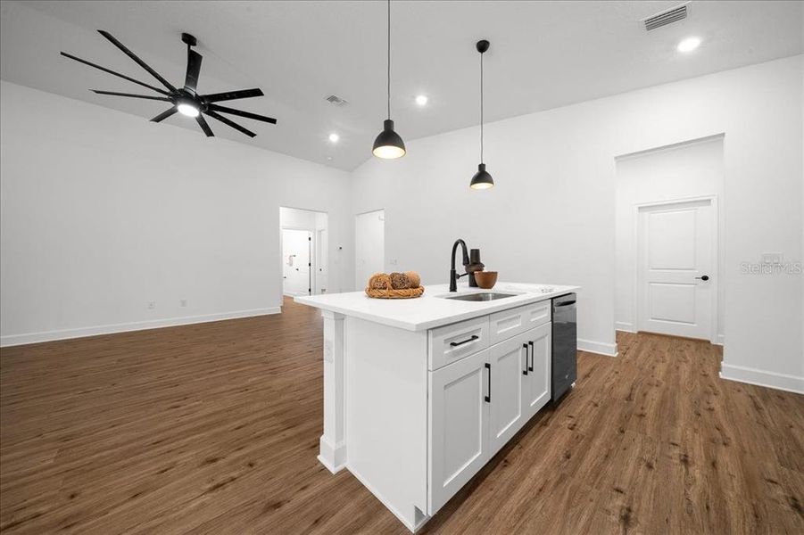 Furnished interior view inside a new home in , Weeki Wachee (Image 7). Furnished interior view inside a new home in , Weeki Wachee (Image 7).