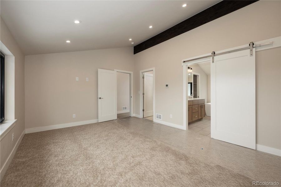 Primary Bedroom is located upstairs