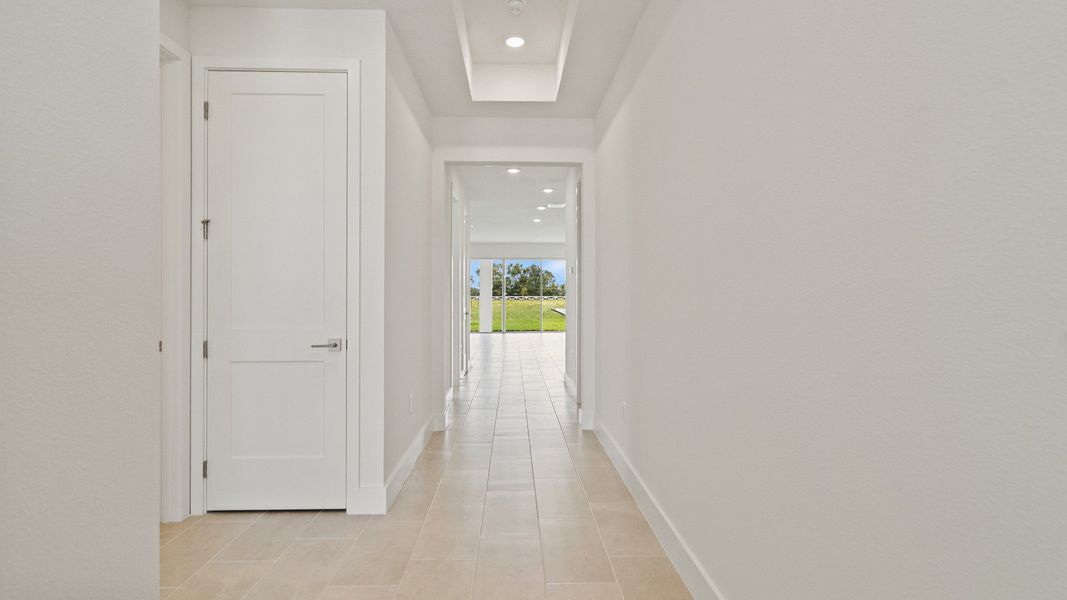 Buttonwood floor plan interior entry by DRB Homes at Lakeside at Satilla in Saint Cloud, FL