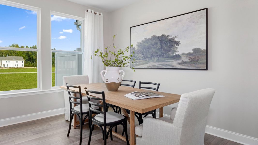 Furnished interior view inside a new home in Kensley Grove, Fuquay Varina (Image 4).
