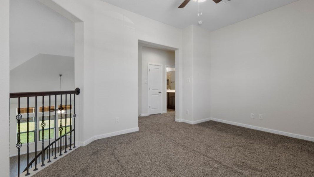 Representative unfurnished interior of a home built from the Valley Spring by D.R. Horton in Eden Ranch, Arlington (Image 33).