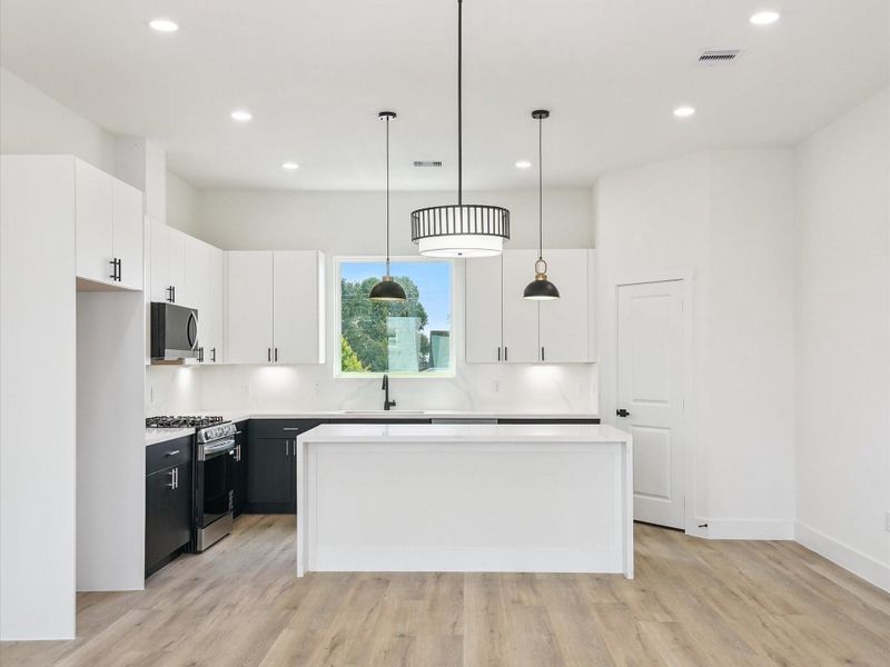 Furnished interior view inside a new home in , Houston (Image 9).