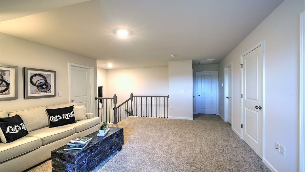 Furnished interior view inside a new home in Reserve at Tap Root Farms, Fletcher (Image 53). Furnished interior view inside a new home in Reserve at Tap Root Farms, Fletcher (Image 53).