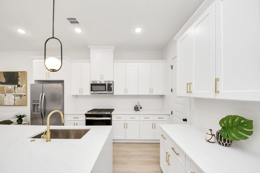 Furnished interior view inside a new home in , Houston (Image 5). Furnished interior view inside a new home in , Houston (Image 5).