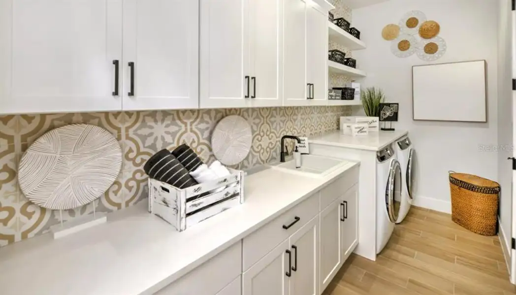 Furnished interior view inside a new home in Westlake Single Family, Ormond Beach (Image 14).