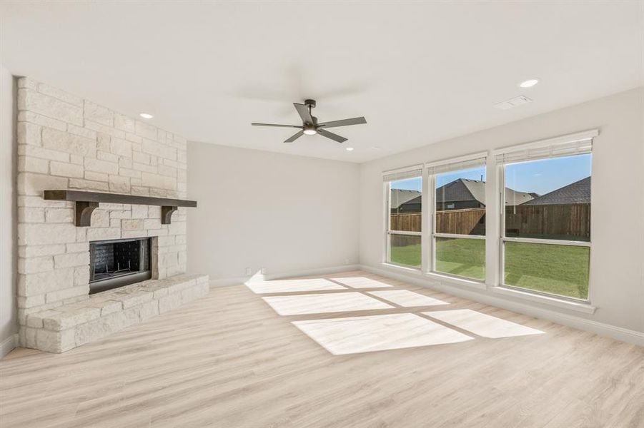 Spacious, unfurnished interior of a new home in Silo Mills, Joshua (Image 24).