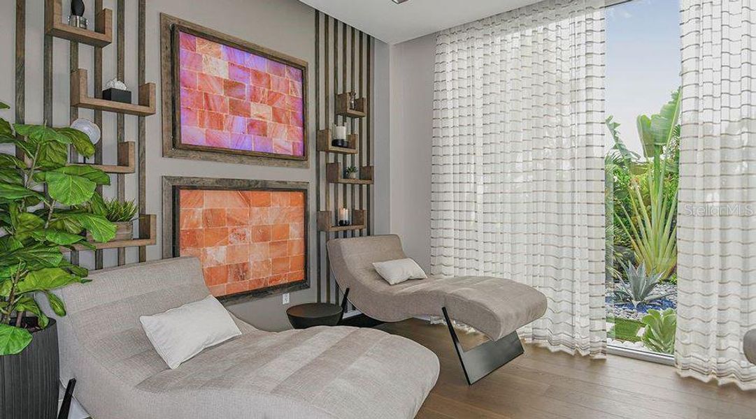 Furnished interior view inside a new home in Esplanade at Azario Lakewood Ranch, Bradenton (Image 13).