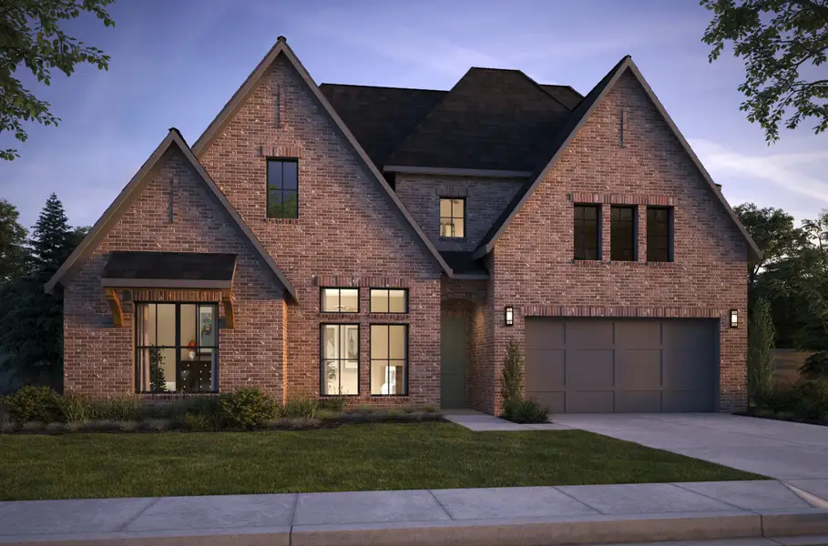 Representative exterior photo of a completed home built from the Ashland III by Southgate Homes in Eliana, McKinney, TX (Image 2).