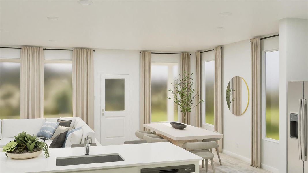 Furnished interior view inside a new home in Cotton Brook, Hutto (Image 26).