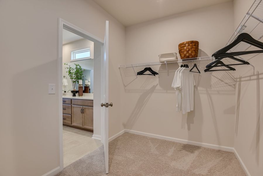 Furnished interior view inside a new home in The Beacon at Old Peachtree Single Family Homes, Lawrenceville (Image 227).
