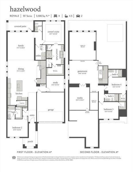 Designed for the family who loves to entertain, our Royale plan offers a fantastic open concept floor plan with plenty of space for family and friends!