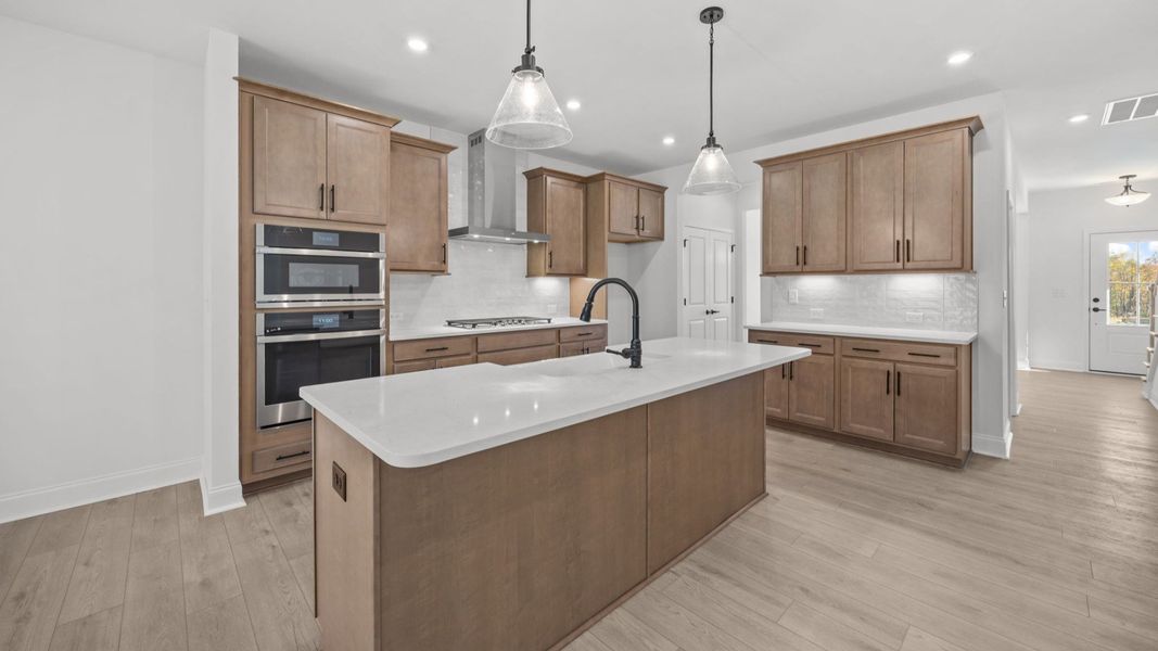 The Fairfield by DRB Homes in Farms at Bellingham Mooresville NC - Kitchen