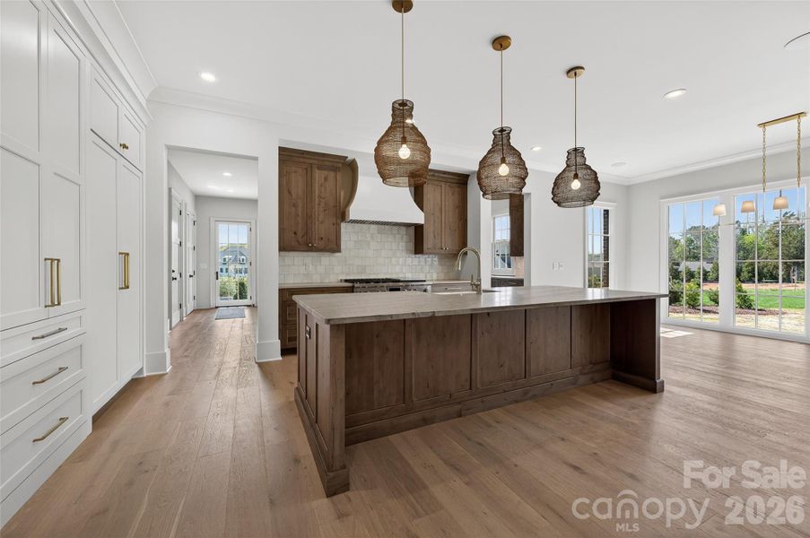 Furnished interior view inside a new home in , Mint Hill (Image 6).